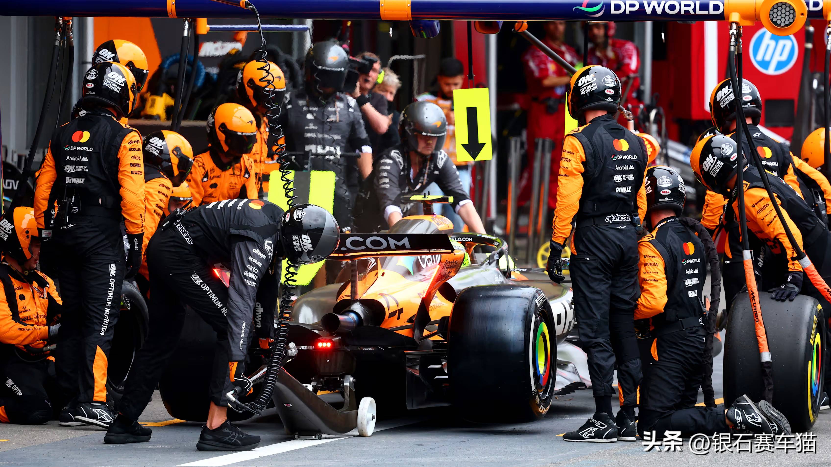 红牛二队鏖战迈凯伦,皮亚斯特里点燃赛场 红牛二队鏖战迈凯伦,皮亚斯特里点燃赛场