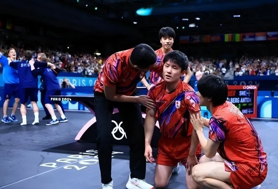 法国队险胜瑞典队，张本智和带队取胜