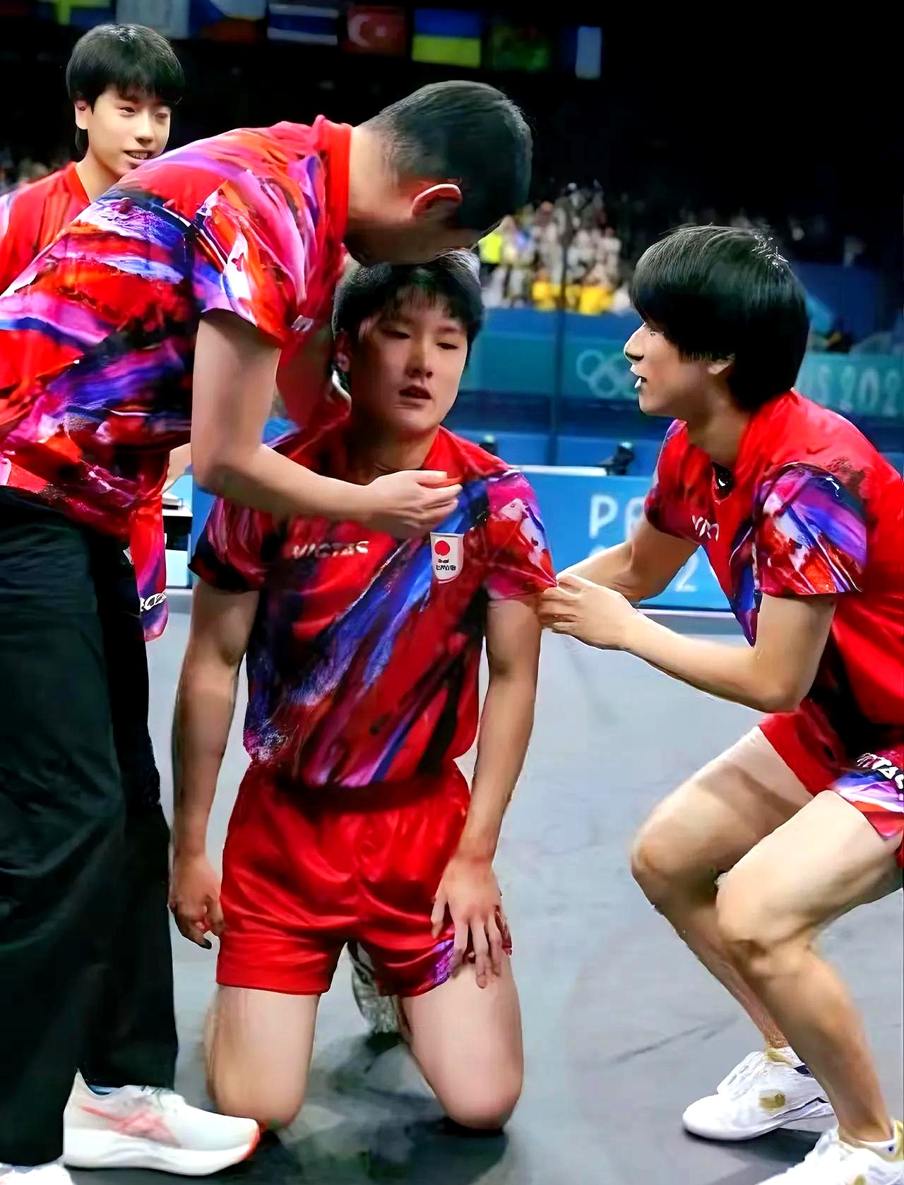 法国队险胜瑞典队，张本智和带队取胜