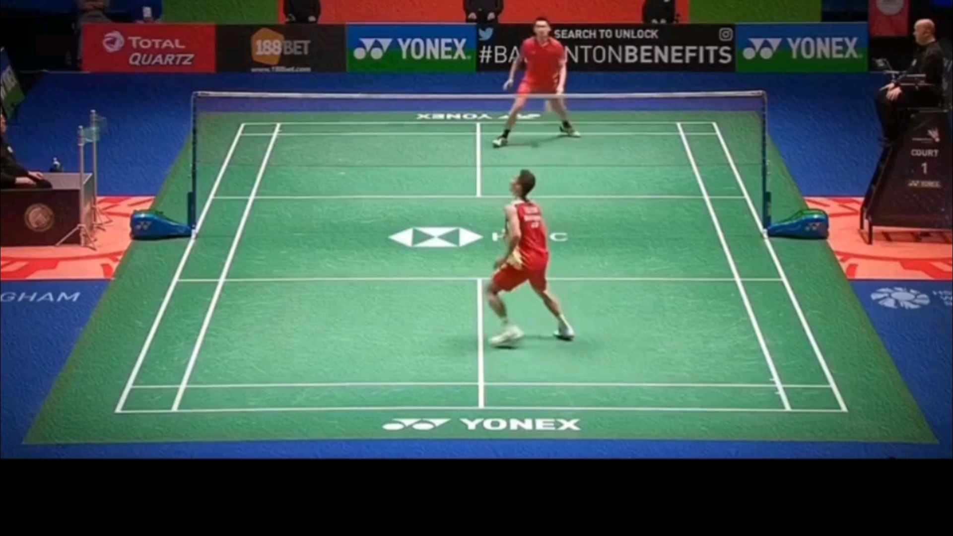 英格兰羽毛球队碾压中国羽毛球队，李宗伟爆发神勇