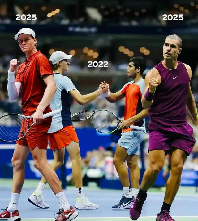 美国网球队强势德国网球队，阿尔卡拉斯统治全场